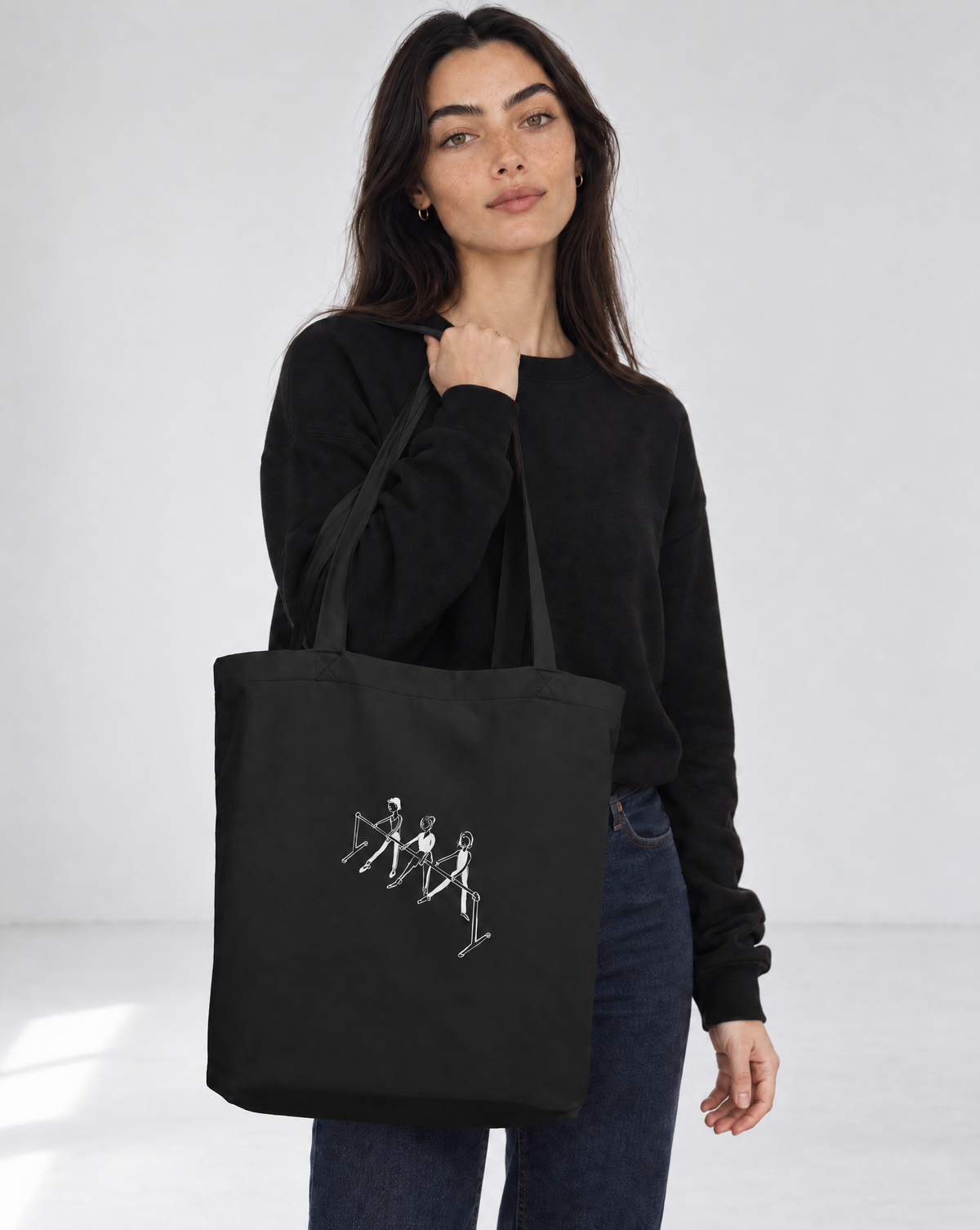 Adult Ballet Class Organic Cotton Tote Bag